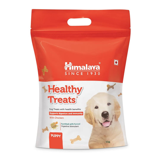 Himalaya Healthy Treats Pellet mit Welpen-Hühnergeschmack, 1 kg