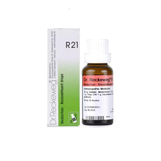 Dr Reckeweg Homoeopathy R21 Reconstituant Drops 22 ml