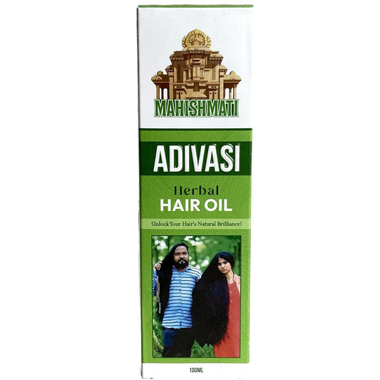 Mahishmati Ayurvedisches Adivasi Kräuter-Haarwuchsöl 100ml