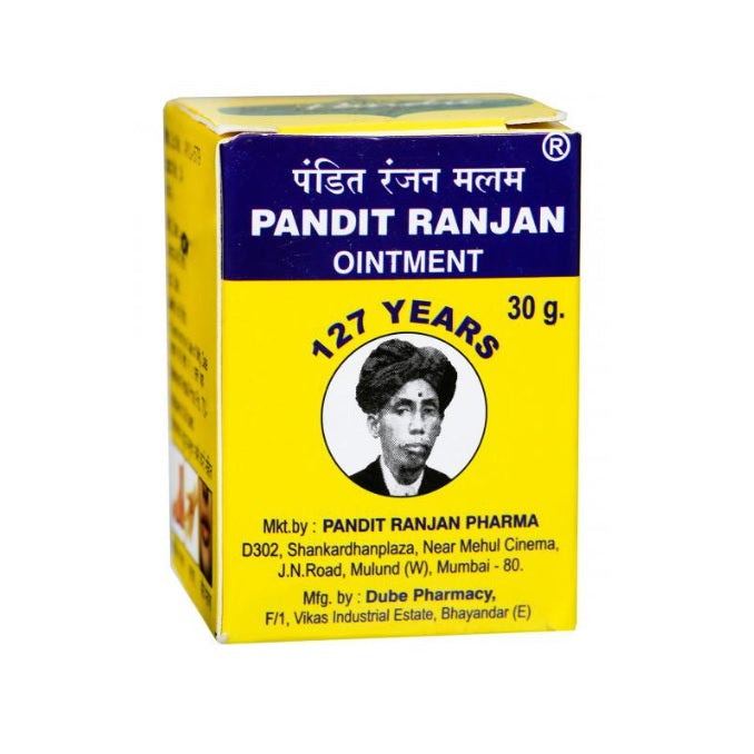 Dube Pharmacy Ayurvedische Pandit Ranjan Salbe 30 G