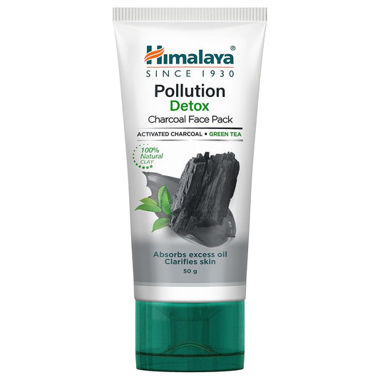 Himalaya Herbals Pollution Detox Gesichtspackung mit Aktivkohle