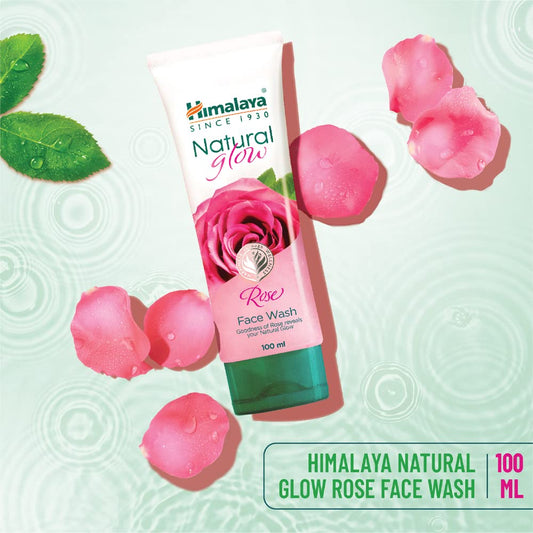 Himalaya Herbal Аюрведический уход за собой Natural Glow Rose Доброта розы, чтобы раскрыть ваше естественное сияние средства для умывания лица