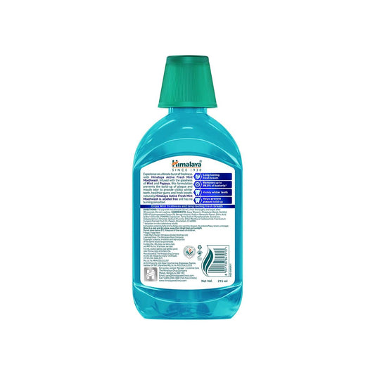 Himalaya Active Fresh Mint Mouthwash 215ml