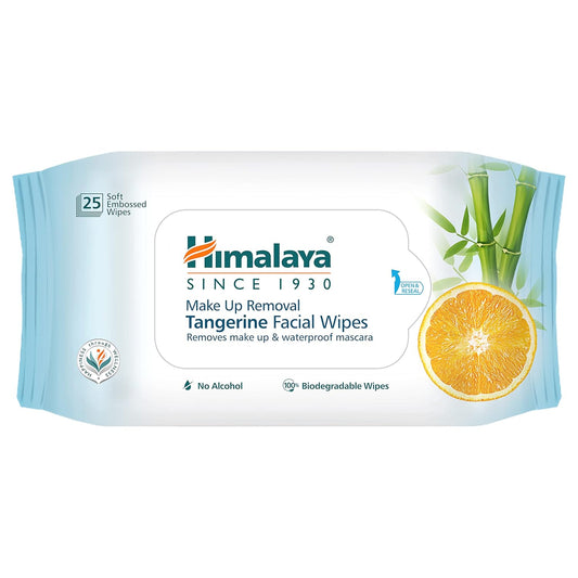 Himalaya Herbals Make-up-Entferner Mandarine Gesichtstücher