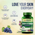 Himalayan Organics Hautvitamin mit Hyaluronsäure, vegetarisch, 60 Tabletten