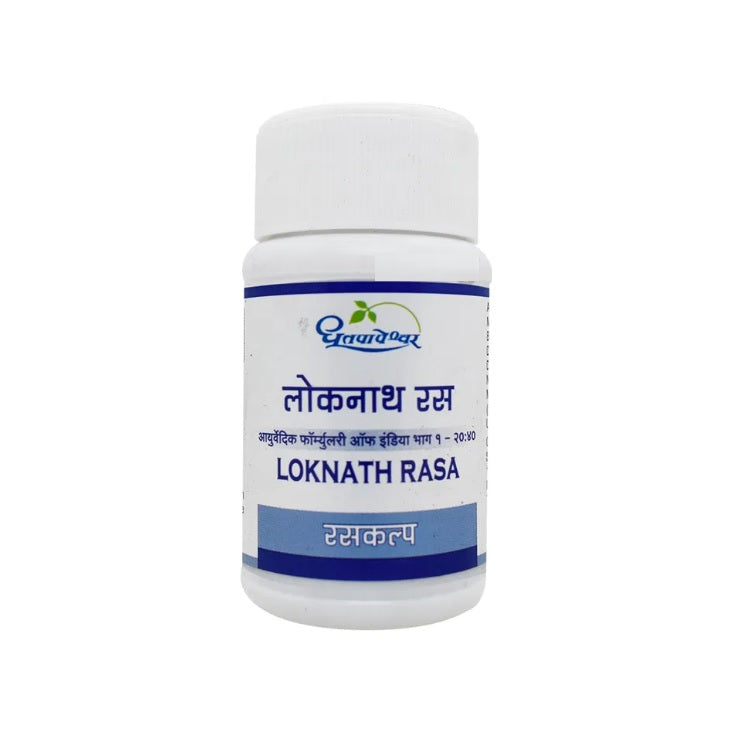 Dhootapapeshwar Ayurvedische Loknath Rasa Tablette