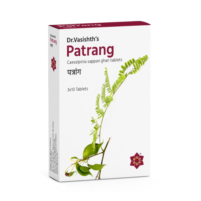 Dr.Vasishth's Ayurvedic Patrang 3 x 10 Tabletten