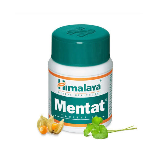 Himalaya Herbal Ayurvedic Mentat от тревоги, стресса и умственной усталости, 60 таблеток