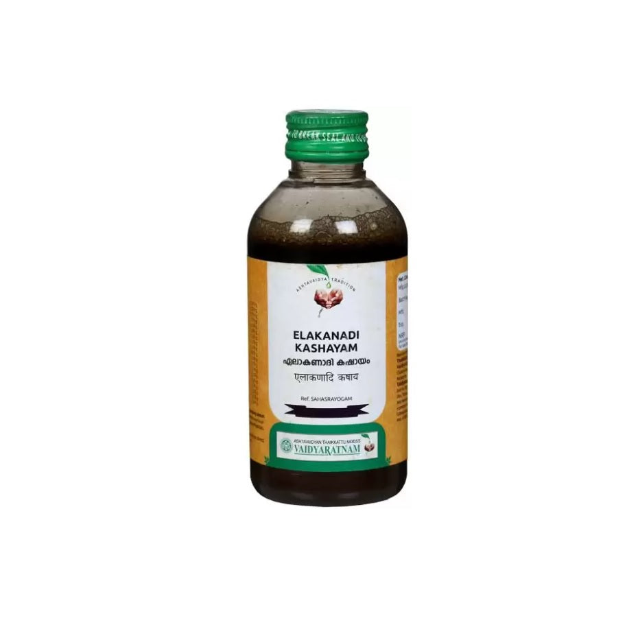 Vaidyaratnam Ayurvedic Elakanadi Kashayam Liquid 200 Ml