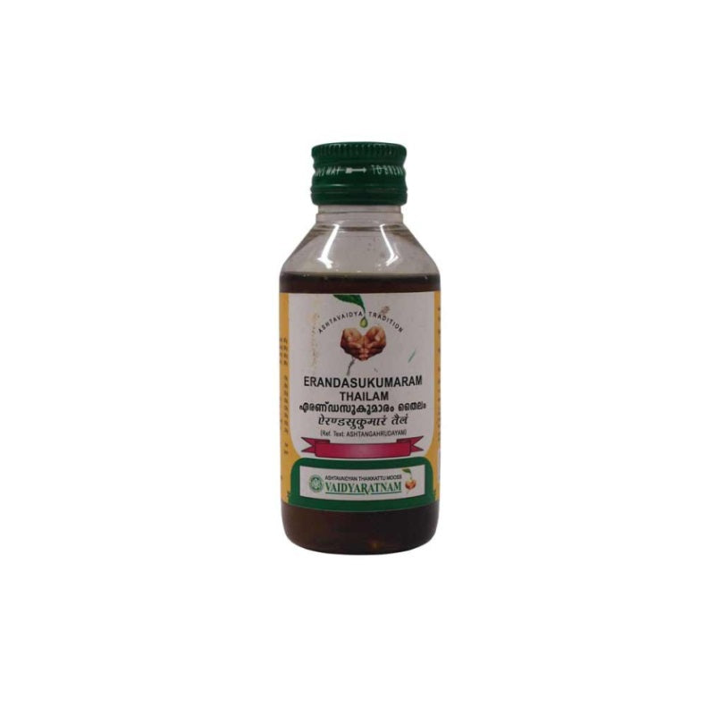 Vaidyaratnam Ayurvedic Erandasukumaram Thailam Oil 100ml