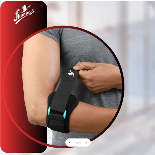 Flamingo Health Orthopädische Tennisarm-Stütze, Universal (Neopren), Code 2383