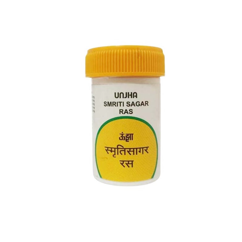 Unjha Ayurvedic Smriti Sagar Ras Tablet