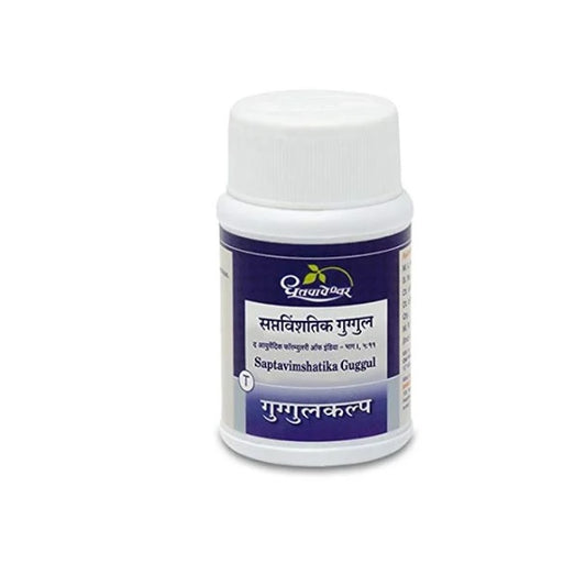 Dhootapapeshwar Ayurvedische Saptavimshatika Guggul-Tabletten