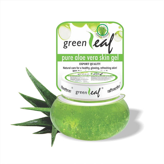 Grreenleaf Aloe Vera Skin 100 % reines Naturgel, ideal als Gesichtsgel für die Haut