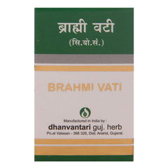 Dhanvantari Ayurvedische Brahmi Vati Suvarnayukta Gehirntonikum-Tablette