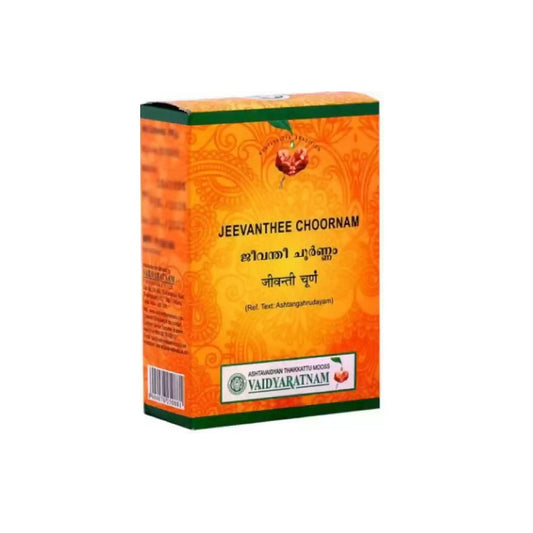 Vaidyaratnam Ayurvedisches Jeevanthee Choornam Pulver 100g