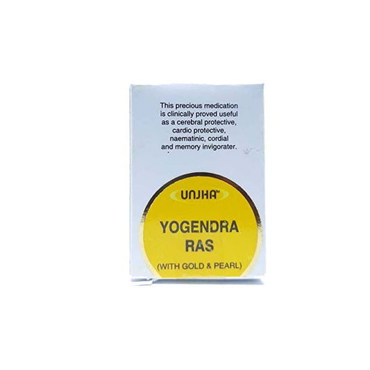 Unjha Ayurvedic Yogendra Ras With Gold & Pearl Tablets