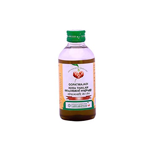 Vaidyaratnam Ayurvedic Gopadmajadi Kera Thailam Oil 200 Ml