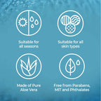 Himalaya Herbal Feuchtigkeitsspendendes Aloe Vera Gesichtsgel 100ml
