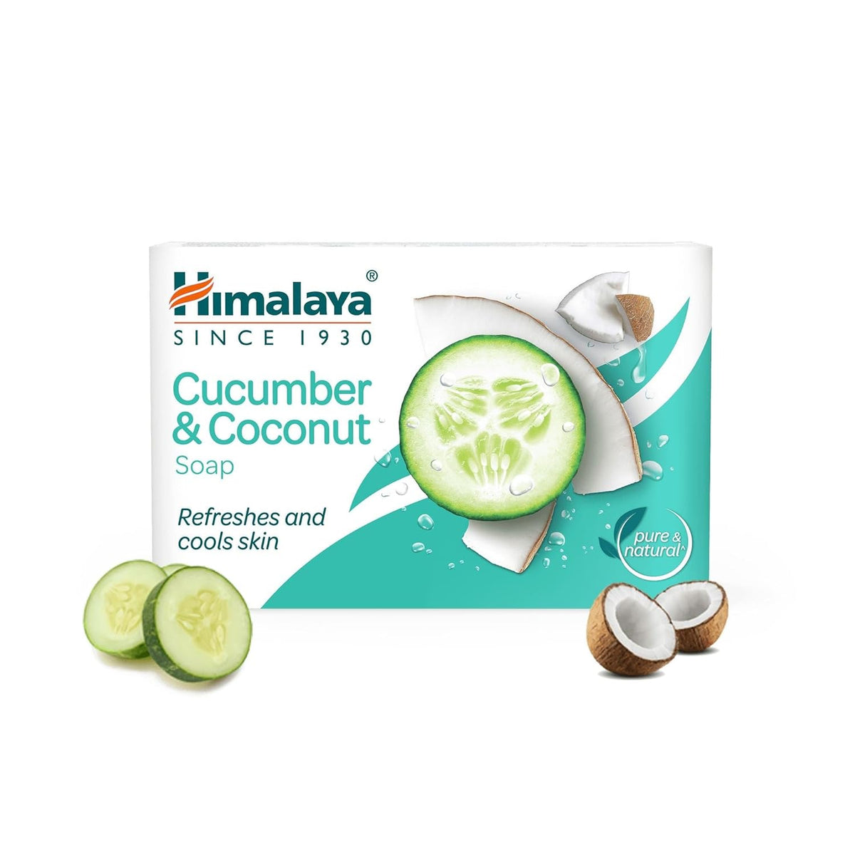 Himalaya Cucumber & Coconut Refreshes And Cools Skin Soap