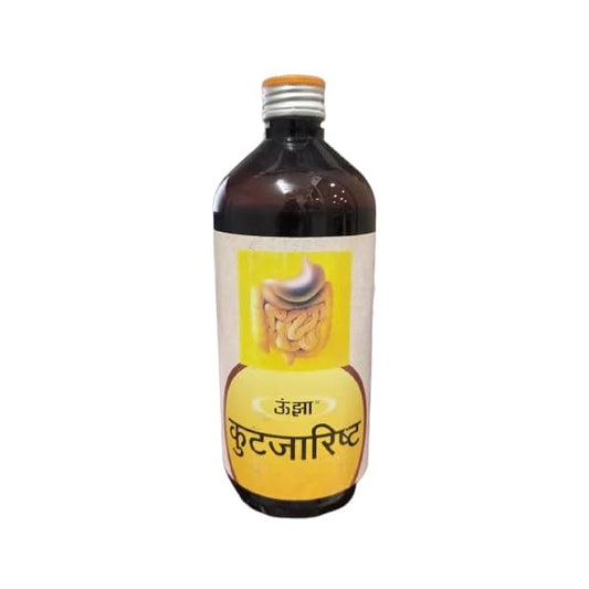 Unjha Ayurvedische Kutjarishta-Flüssigkeit 450ml