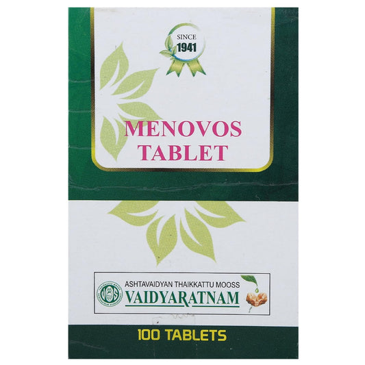 Vaidyaratnam Menovos 100 Tablets