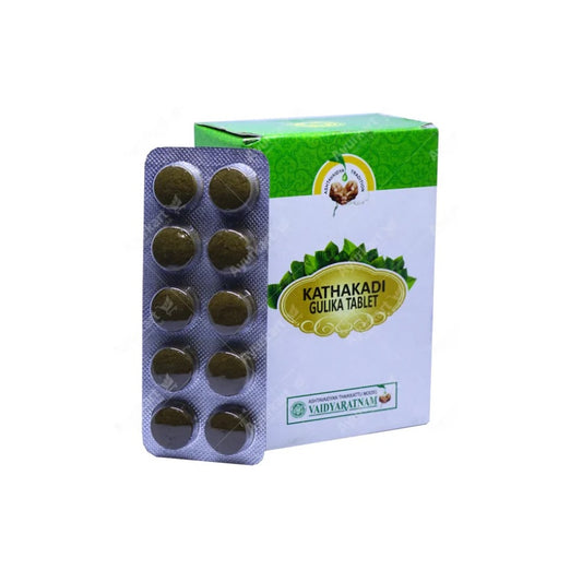 Vaidyaratnam Ayurvedic Kathakadi Gulika 100 Tabletten