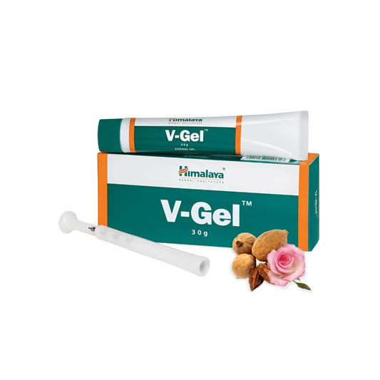 Himalaya Herbal Ayurvedic V-Gel Frauengesundheit Bekämpft Infektionen, lindert Symptome, Gel 30 g