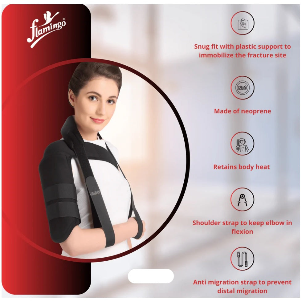 Flamingo Health Orthopaedic Humerus Brace Neoprene Code 2449