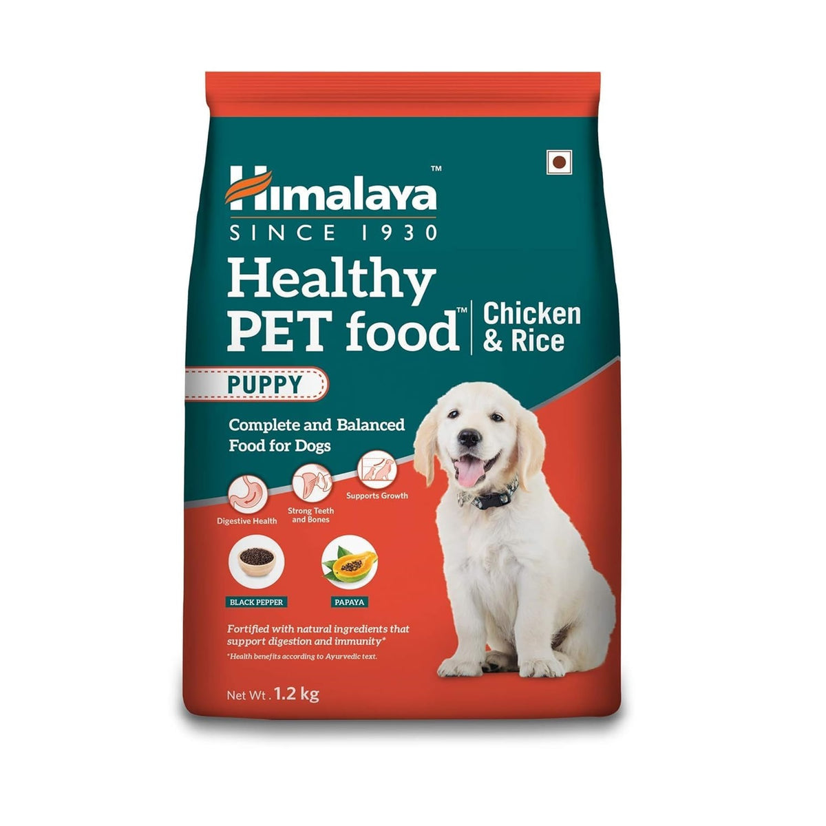 Himalaya Healthy Dry Pet Food 3 kg (Welpe) Huhn und Reis