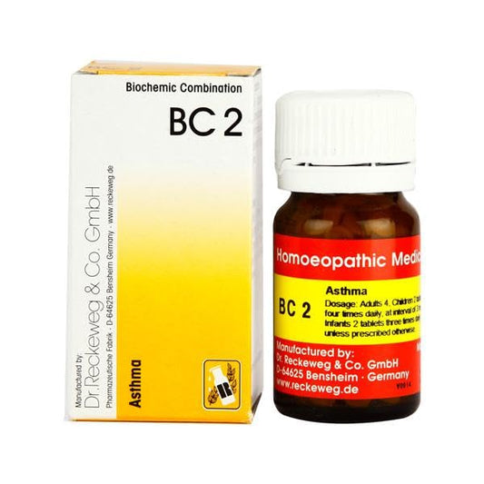 Dr. Reckeweg Homöopathie Asthma Bio-Kombination 2 (BC 2) 20 g Tablette