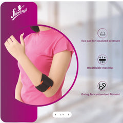 Flamingo Health Orthopaedic Tennis Elbow Support (With pressure pad) Code 2024