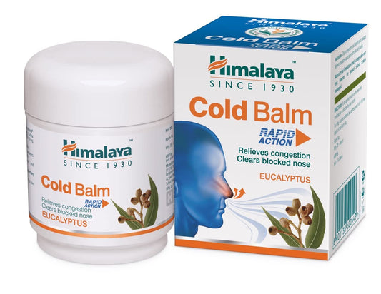 Himalaya Wellness Травяной аюрведический бальзам от простуды, облегчающий заложенность носа и груди