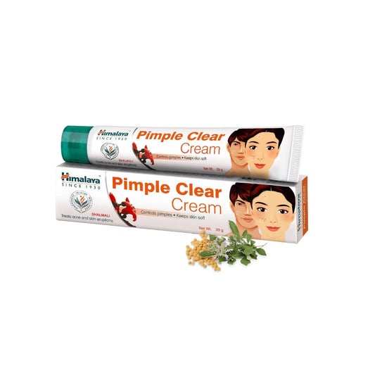 Himalaya Wellness Herbal Ayurvedic Pimple Clear Creme zur Bekämpfung von Pickeln und zur Erhaltung weicher Haut, 20 g