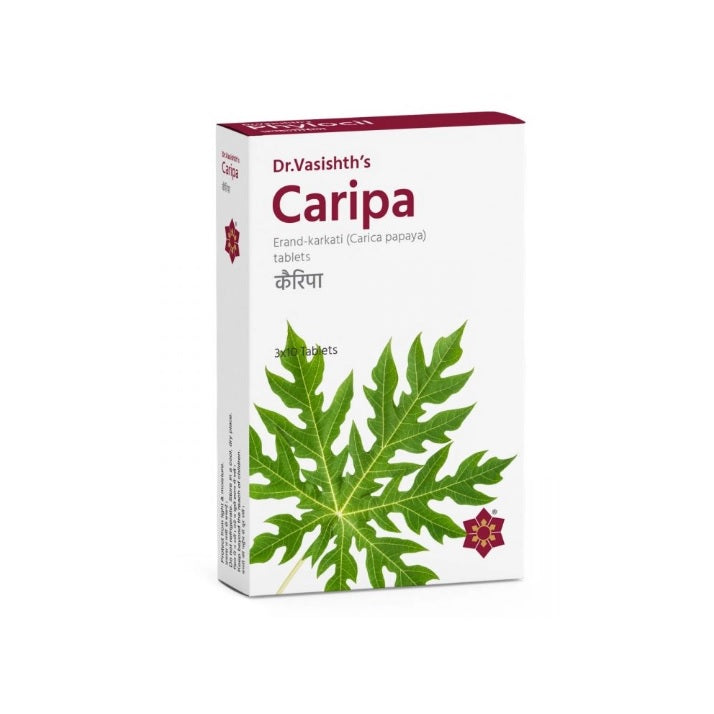 Dr. Vasishths ayurvedisches Caripa 3 x 10 Tabletten