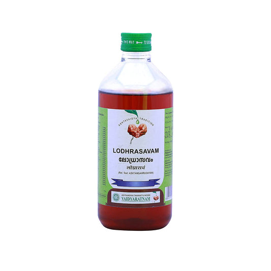 Vaidyaratnam Lodhrasavam Liquid 450 ml