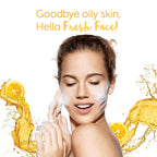 Аюрведическое средство для ухода за собой Himalaya Herbal Fresh Start Oil Clear Прощай, жирная кожа! Жидкое средство для умывания Hello Fresh Face с клубникой, лимоном, черникой и персиком