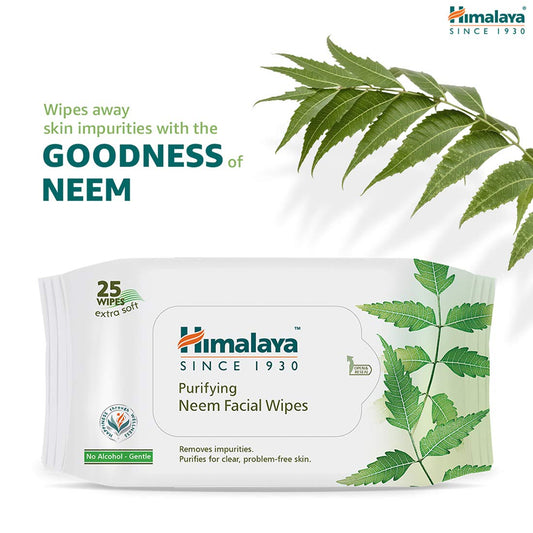 Himalaya Herbal Ayurvedic Personal Care Reinigende Neem-Gesichtstücher