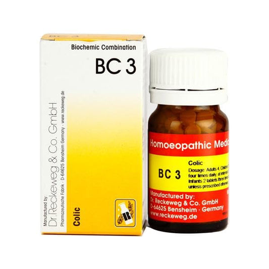 Dr Reckeweg Homoeopathy Colic Bio Combination 3 (BC 3) 20gm Tablet