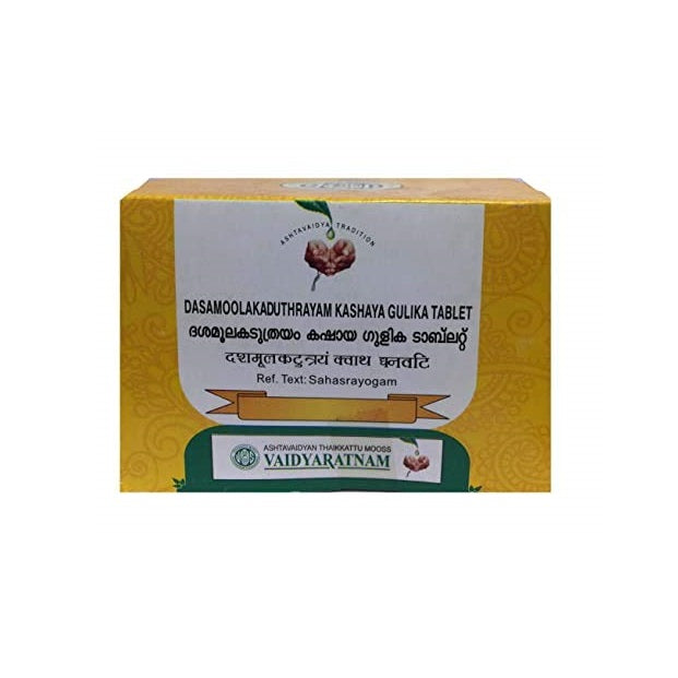 Vaidyaratnam Ayurvedic Dasamoolakaduthrayam Kashayam Gulika 100 Tabletten