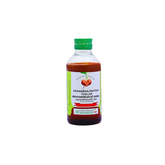 Vaidyaratnam Ayurvedic Asanamanjishtadi Thailam Oil 200 Ml