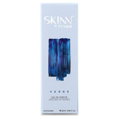 Skinn By Titan Verge Perfume For Men Edu De Perfume Spray 20ml,50ml & 100ml