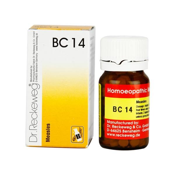 Dr Reckeweg Homoeopathy Measles Bio Combination 14 (BC 14) 20gm Tablet