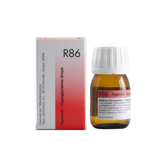 Dr Reckeweg Homoeopathy R86 Low Blood Sugar Drops 22 ml