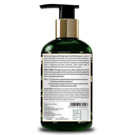 Himalayan Organics Bhringraj For Hair Growth Shampoo 300ml