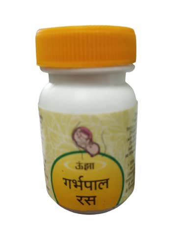 Unjha Ayurvedic Garbhapal Ras für Schwangere, Übersäuerung, bessere Ernährung des Fötus, Tablette