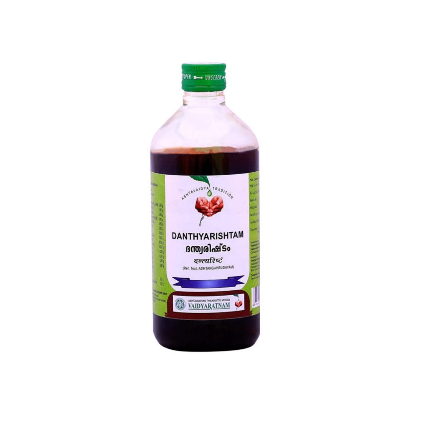 Vaidyaratnam Ayurvedic DANTHYARISHTAM Liquid 450 ML