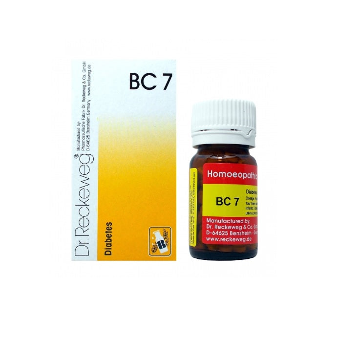 Dr. Reckeweg Homoeopathy Diabetes Bio Combination 7 (BC 7) 20gm Tablet