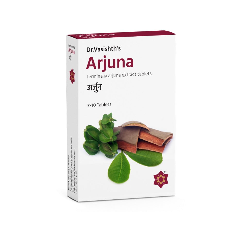 Dr Vasishth's Ayurvedic Arjuna 3 X 10 Tablet