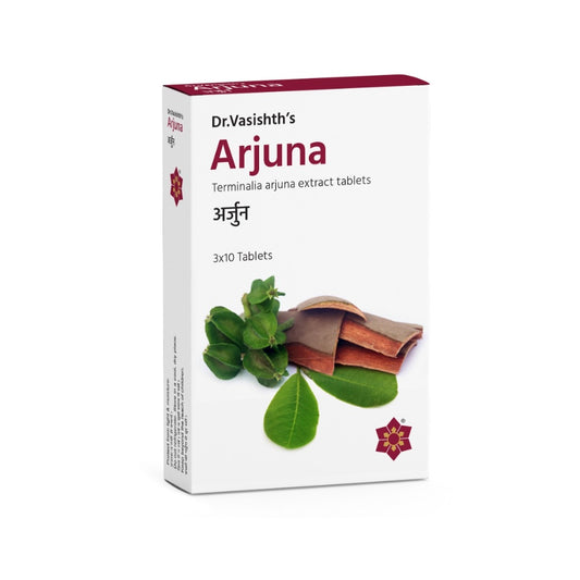 Dr Vasishth's Ayurvedic Arjuna 3 X 10 Tablet